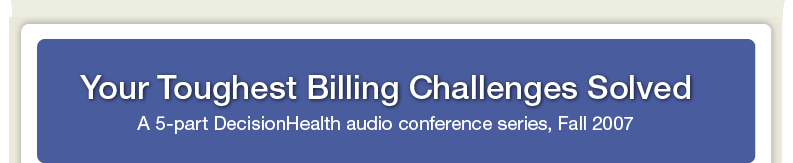 Major Fraud & Abuse Changes