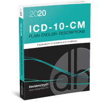 2020 Plain English Descriptions for ICD-10-CM